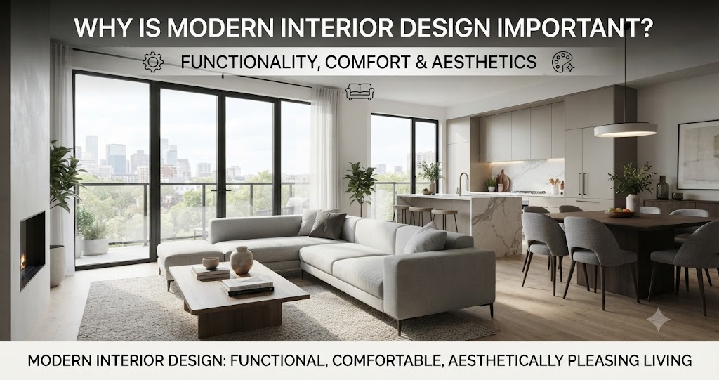 why is modern interior design important?