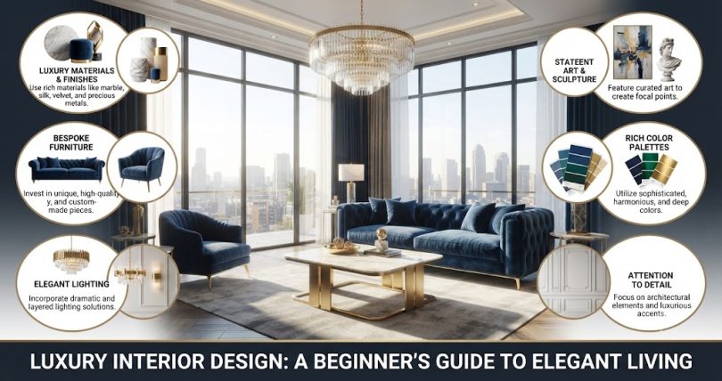 luxury interior design: a beginner's guide to elegant living