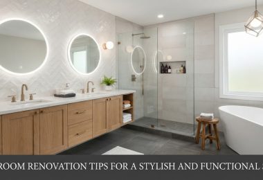 Bathroom Renovation Tips for a Stylish and Functional Space