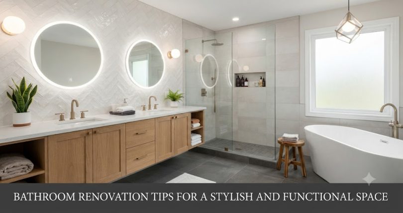 Bathroom Renovation Tips for a Stylish and Functional Space