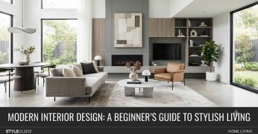 modern interior design: a beginner's guide to stylish living