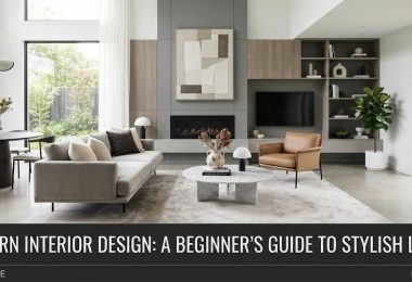 modern interior design: a beginner's guide to stylish living