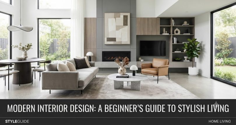 modern interior design: a beginner's guide to stylish living