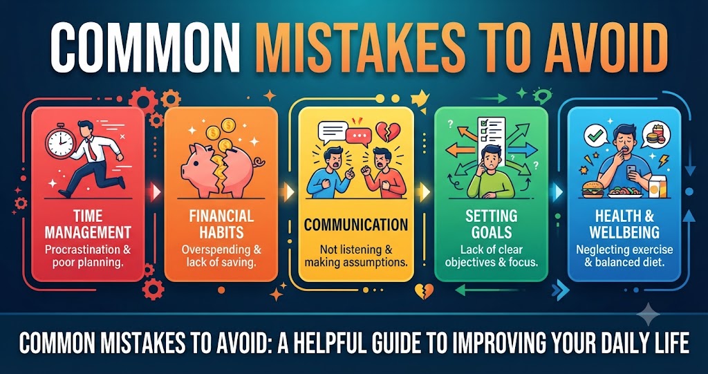 common mistakes to avoid

