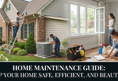 Home Maintenance Guide: Keep Your Home Safe, Efficient, and Beautiful