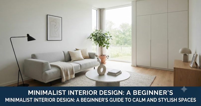 minimalist interior design: a beginner's guide to calm and stylish spaces
