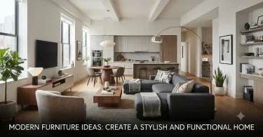 Modern Furniture Ideas: Create a Stylish and Functional Home