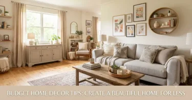 Budget Home Decor Tips: Create a Beautiful Home for Less