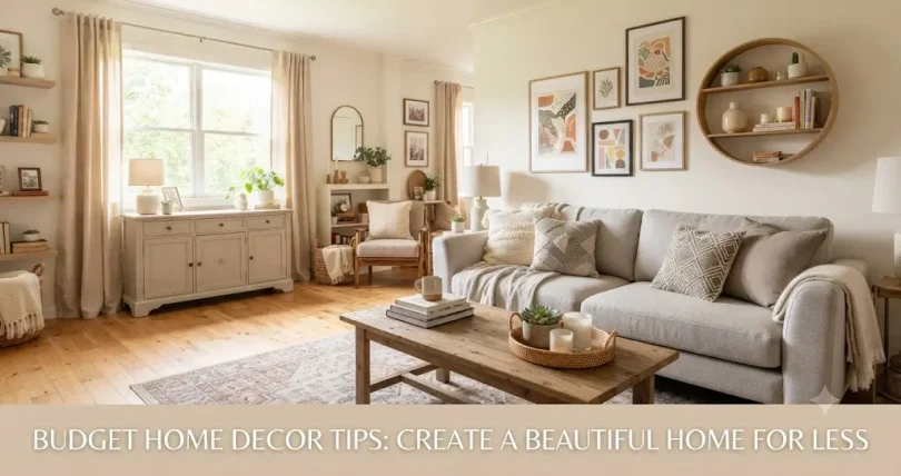 Budget Home Decor Tips: Create a Beautiful Home for Less